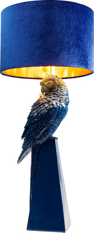 Tischleuchte Parrot Blau