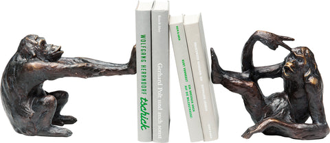 Buchstütze Monkey (2/Set)