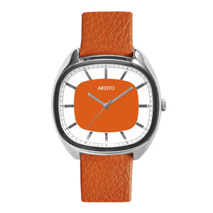 TV Damenarmbanduhr - Orange - Bild 1