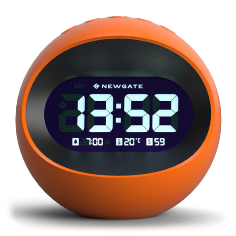 LCD-Wecker Zentrum der Erde - Orange - Bild 1