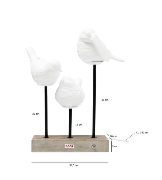 Tischleuchte Animal Birds LED