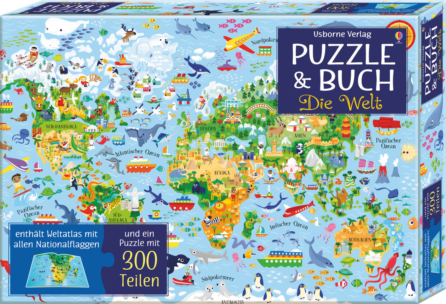 Puzzle & Buch: Die Welt - Bild 1