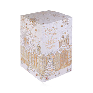 Adventskalender WINTER MAGIC in viereckiger Box