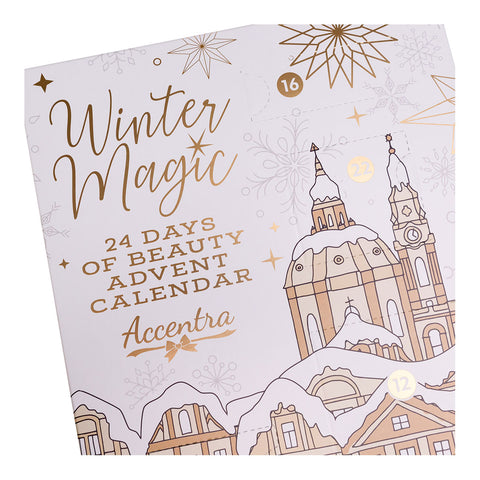 Adventskalender WINTER MAGIC in viereckiger Box