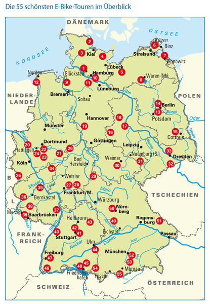 Die 55 schönsten E-Bike Touren in Deutschland - Bild 2