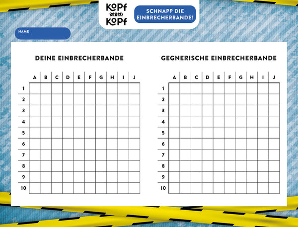 Der ultimative Spielblock: Kopf gegen Kopf - Schnapp die Einbrecherbande! - Bild 3