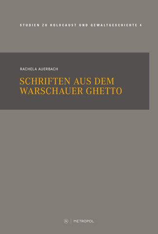 Schriften aus dem Warschauer Ghetto - Bild 1