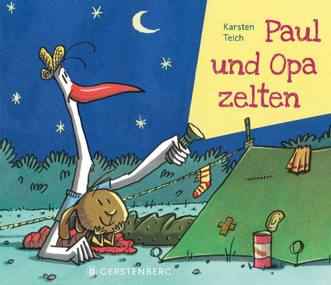 Paul und Opa zelten - Bild 1