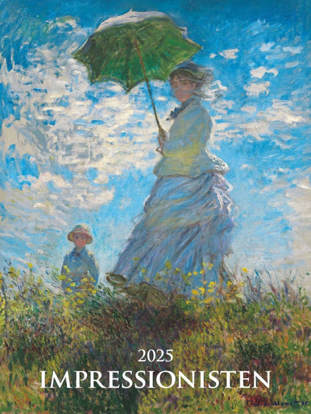 Alpha Edition - Impressionisten 2025 Bildkalender, 42x56cm, Kalender mit hochwertigen Kunstabbildungen für jeden Monat, internationales Kalendarium, Werke vieler Künstler - Bild 1