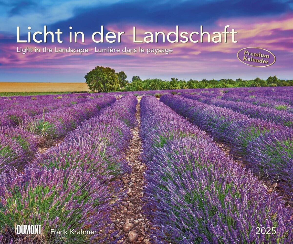 DUMONT - Licht in der Landschaft 2025 Wandkalender, 60x50cm, Fotokunst-Kalender mit beeindruckenden Landschaftsbildern, Kalender mit Bildern aus aller Welt, mit Spiralbindung - Bild 1