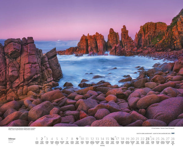 DUMONT - Licht in der Landschaft 2025 Wandkalender, 60x50cm, Fotokunst-Kalender mit beeindruckenden Landschaftsbildern, Kalender mit Bildern aus aller Welt, mit Spiralbindung - Bild 4