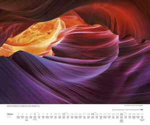 DUMONT - Licht in der Landschaft 2025 Wandkalender, 60x50cm, Fotokunst-Kalender mit beeindruckenden Landschaftsbildern, Kalender mit Bildern aus aller Welt, mit Spiralbindung - Bild 12