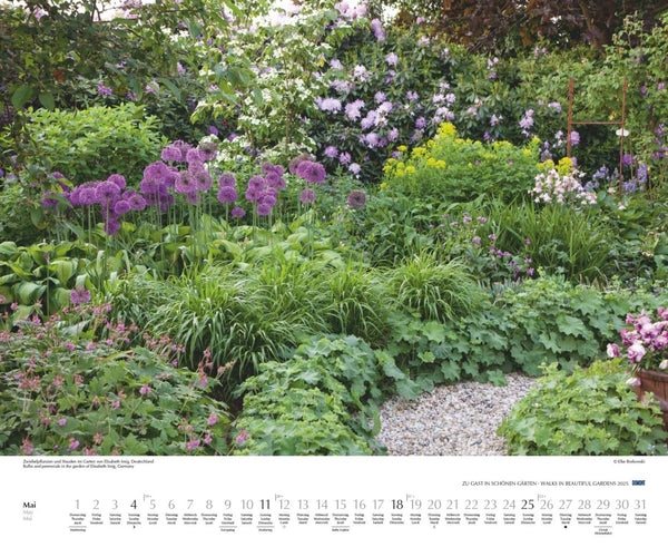 DUMONT - Zu Gast in schönen Gärten 2025 Wandkalender, 52x42,5cm, Garten-Kalender mit Einblicken in die schönsten Gärten, Kalender mit Aufnahmen von Elke Borkowski - Bild 7