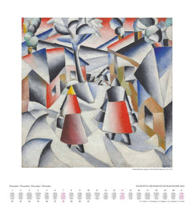 DUMONT - DUMONTS Großer Kunstkalender 2025 Wandkalender, 45x48cm, Kalender mit großen Gemälden berühmter Künstler, Reproduktion von höchster Qualität, mit Erläuterungen zu Künstlern und Gemälden - Bild 14