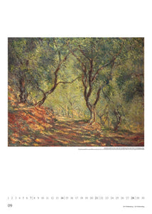 DUMONT - Claude Monet 2025 Wandkalender, 50x70cm, Posterkalender mit Gemälden des stilprägenden Mitbegründers des Impressionismus, unzählige Facetten des Lichtes und Stimmungsvolle Augenblicke - Bild 10