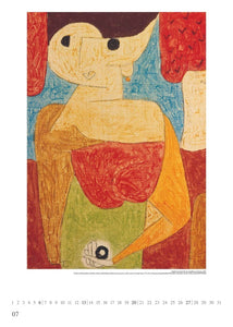 DUMONT - Paul Klee 2025 Kunst-Kalender, 50x70cm, Posterkalender mit Werken von Paul Klee, eindrucksvolle Farbkombinationen, internationales Kalendarium - Bild 8