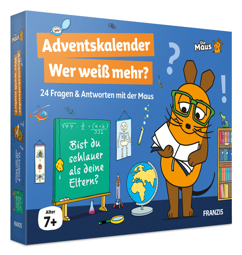 FRANZIS 67216 - Die Maus Adventskalender Wer weiß mehr? - Bild 1