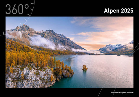 360° Alpen Premiumkalender 2025 - Bild 1