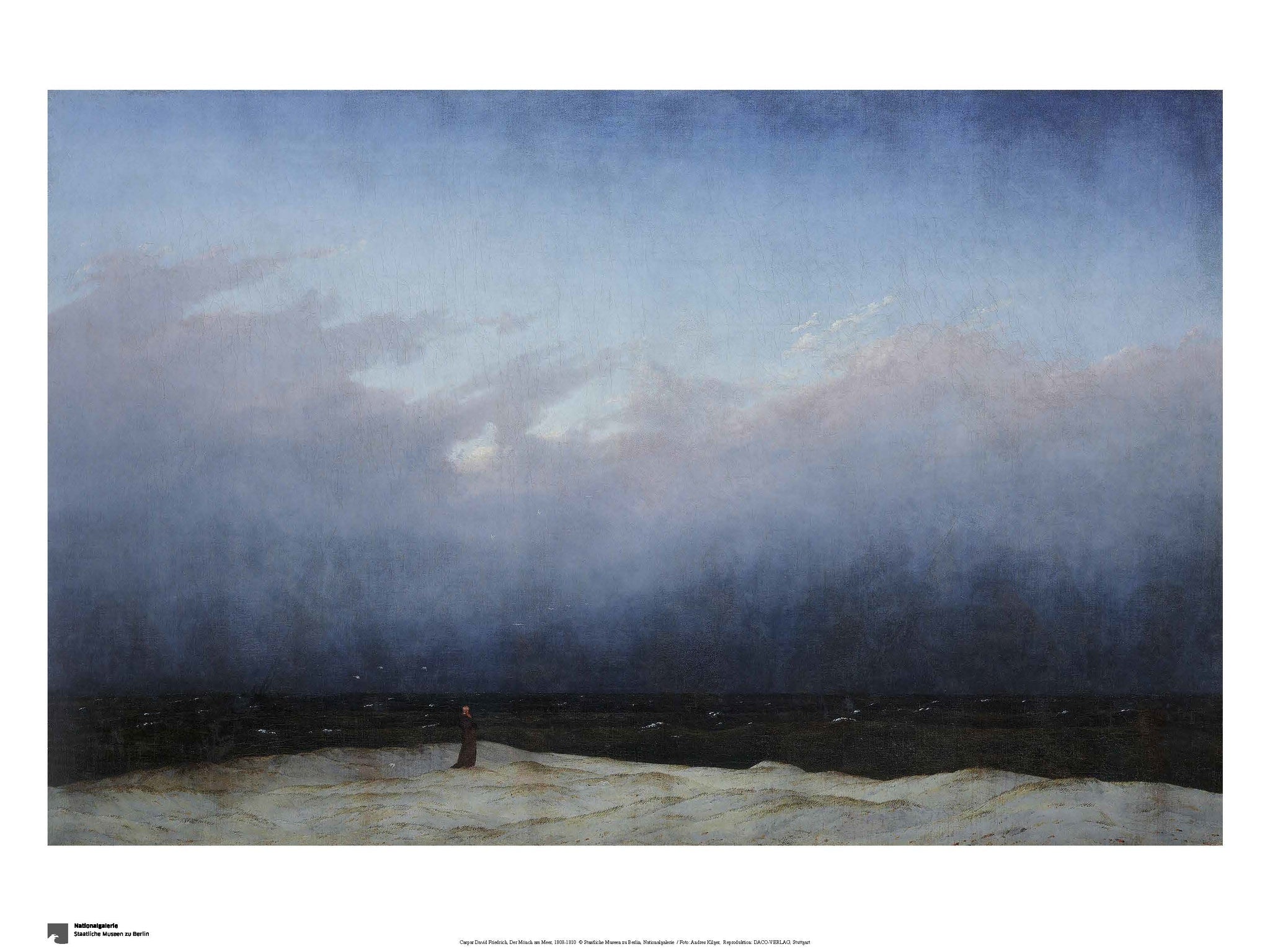 Caspar David Friedrich: Der Mönch am Meer, 1808-1810