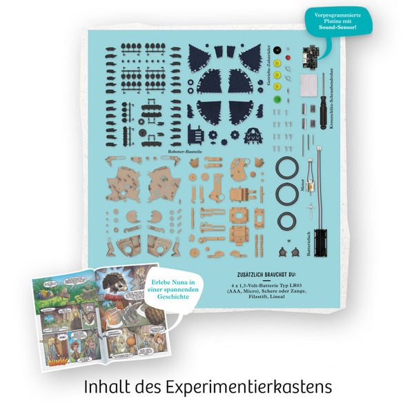 Experimentierkasten Nuna - Igel Roboter - Bild 3