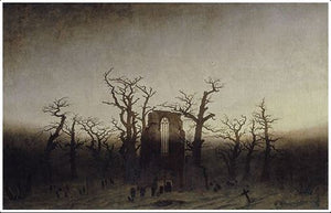 Caspar David Friedrich: Abtei im Eichwald, 1809-1810