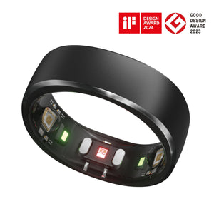 RINGCONN Smarter Ring Gr. 7 - Schwarz - Bild 1