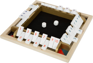 Würfelspiel Shut the Box „Gold Edition”