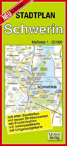 Doktor Barthel Stadtplan Schwerin - Bild 1
