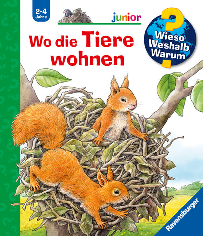 Wieso? Weshalb? Warum? junior, Band 46: Wo die Tiere wohnen - Bild 1