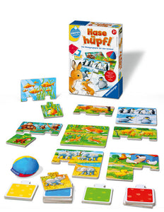 Ravensburger 24735 - Hase hüpf! - Bewegungsspiel für die Kleinen - Spiel für Kinder ab 2 Jahren, Spielend erstes Lernen für 1-4 Spieler - Bild 4