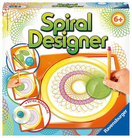 Ravensburger Spiral-Designer, Zeichnen lernen für Kinder ab 6 Jahren, Kreatives Zeichen-Set für farbenfrohe Spiralbilder und Mandalas - Bild 1