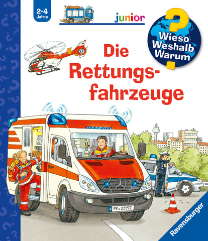 Wieso? Weshalb? Warum? junior, Band 23: Die Rettungsfahrzeuge - Bild 1