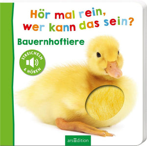 Hör mal rein, wer kann das sein? - Bauernhoftiere, m. Soundeffekten - Bild 1