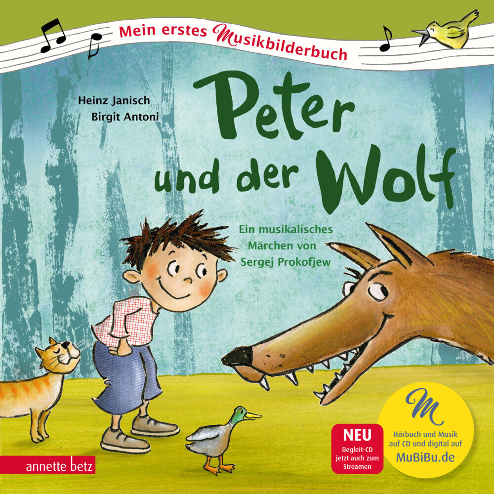 Peter und der Wolf (Mein erstes Musikbilderbuch mit CD und zum Streamen) - Bild 1