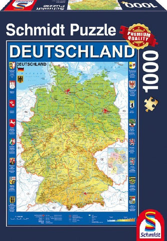 Deutschlandkarte (Puzzle) - Bild 1