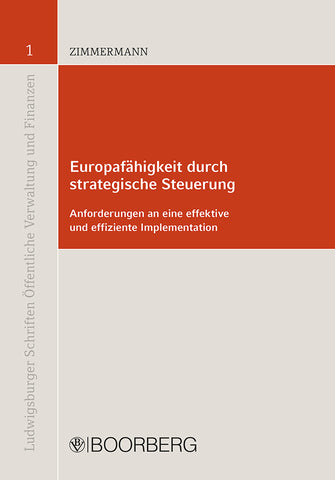 Europafähigkeit durch strategische Steuerung - Bild 1