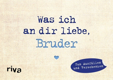 Was ich an dir liebe, Bruder - Miniversion - Bild 1