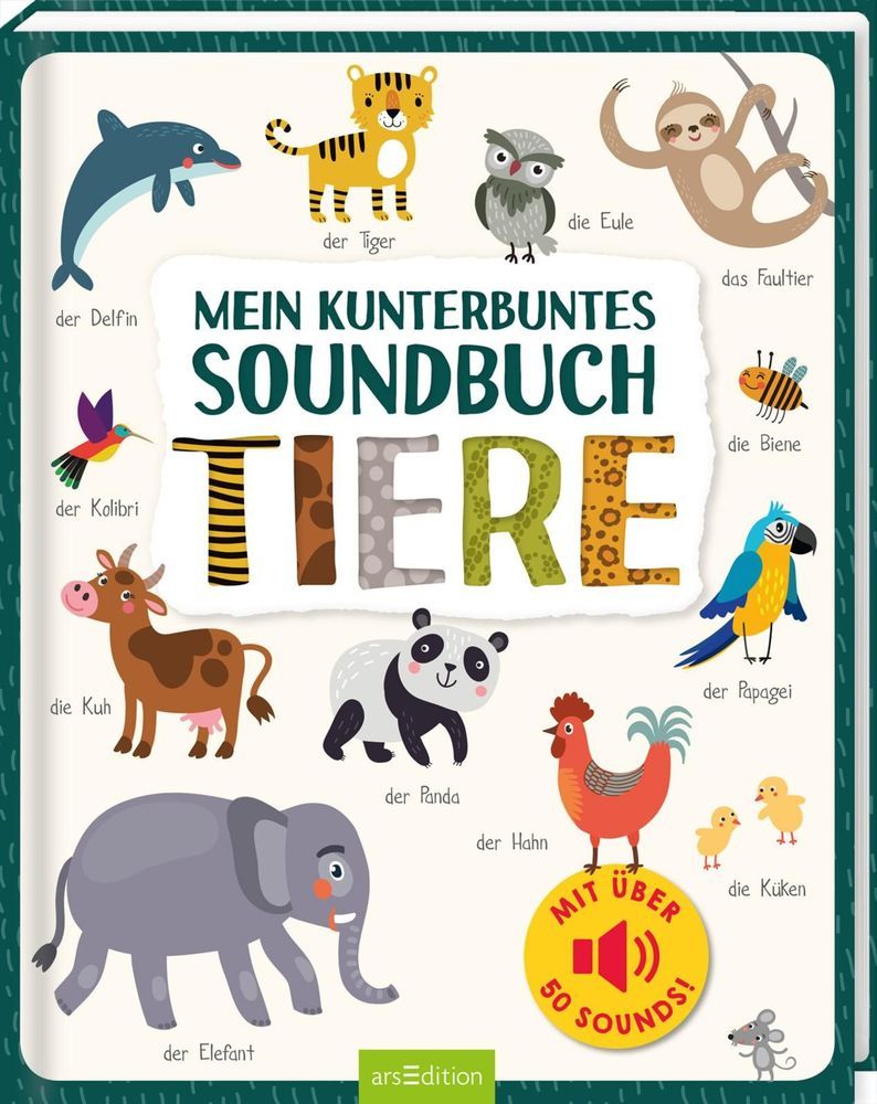 Mein kunterbuntes Soundbuch - Tiere, m. Soundeffekten - Bild 1