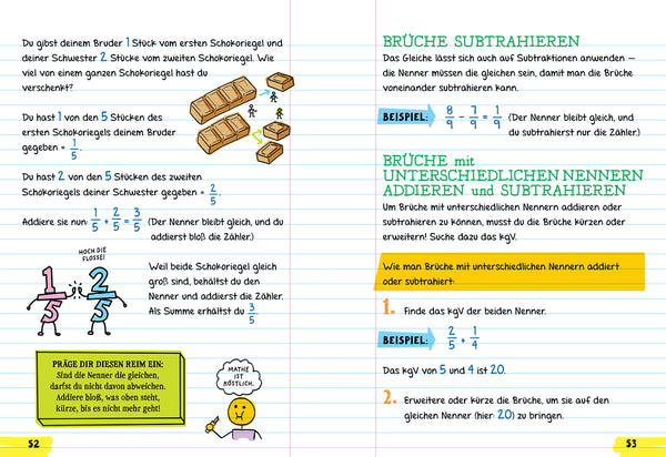 Big Fat Notebook - Alles, was du für Mathe brauchst - Das geballte Wissen von der 5. bis zur 9. Klasse - Bild 3