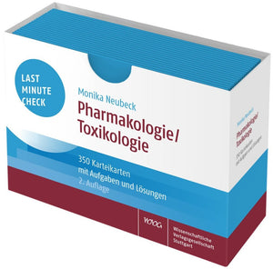 Last Minute Check - Pharmakologie/Toxikologie, Karteikarten - Bild 1