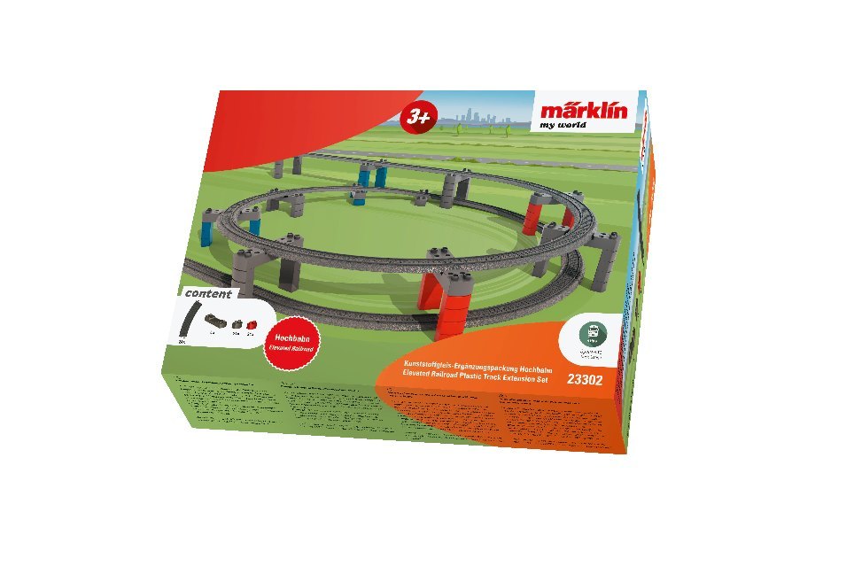 Märklin my world - Kunststoffgleis-Ergänzungspackung "Hochbahn" - Bild 1