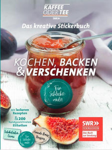 Das kreative Stickerbuch Kaffee oder Tee - Kochen, Backen und Verschenken - Bild 1