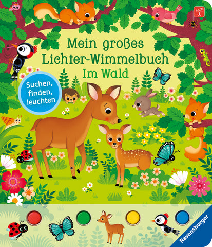 Mein großes Lichter-Wimmelbuch: Im Wald - Bild 1