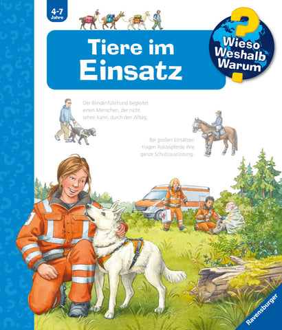 Wieso? Weshalb? Warum?, Band 16: Tiere im Einsatz - Bild 1