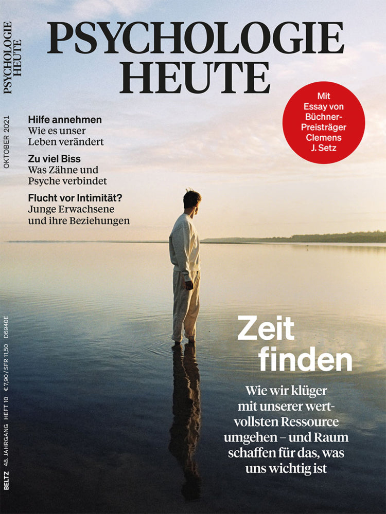 Psychologie Heute 10/2021: Zeit finden - Bild 1