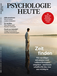 Psychologie Heute 10/2021: Zeit finden - Bild 1