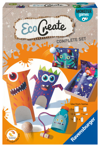 Ravensburger EcoCreate 18144 - Monster Games - Kinder ab 6 Jahren - Bild 1