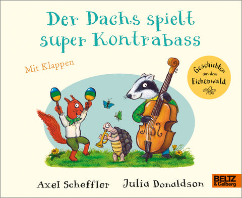 Der Dachs spielt super Kontrabass - Bild 1